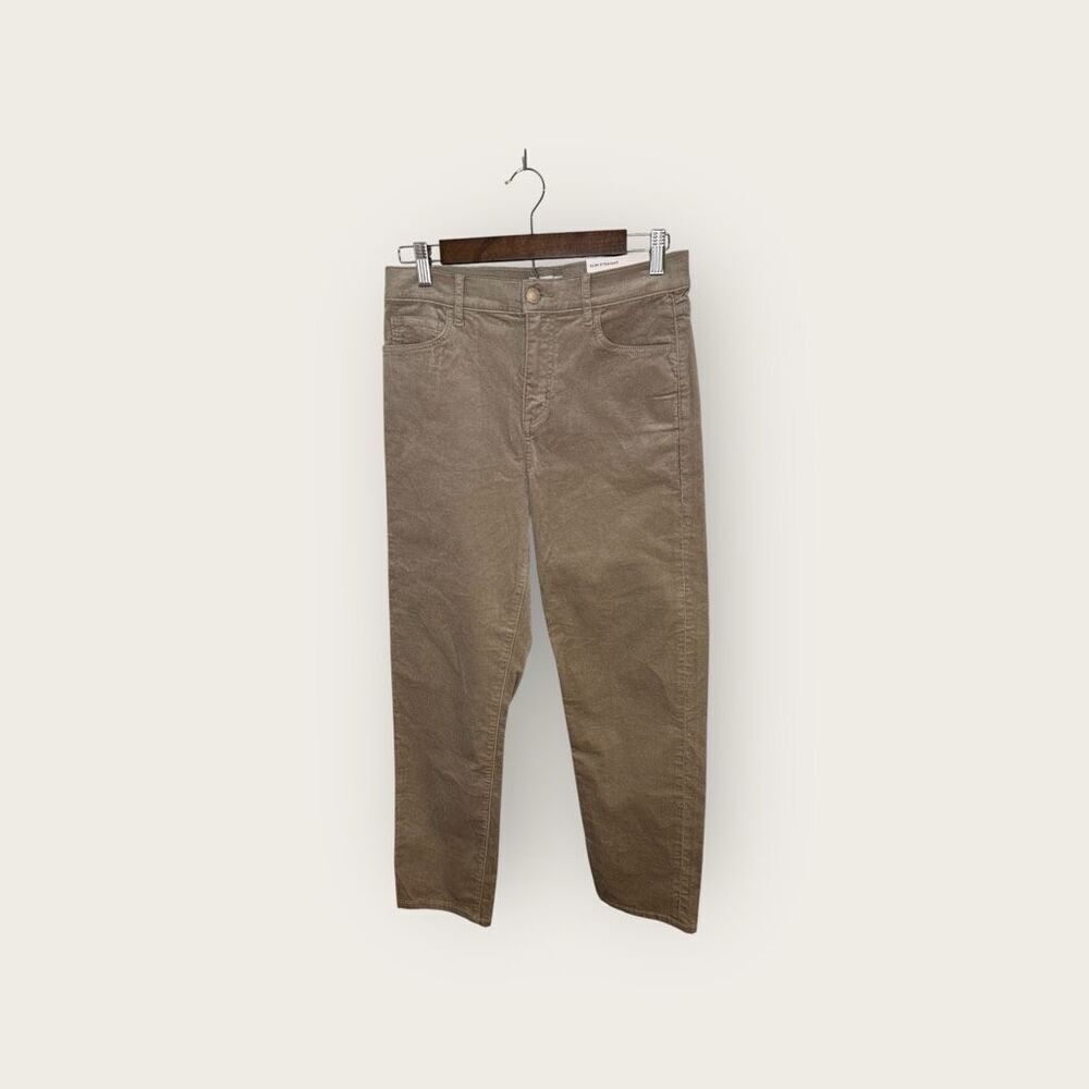 LOFT Slim Straight Mid Rise Corduroy‎ Jeans Size 4 NWT